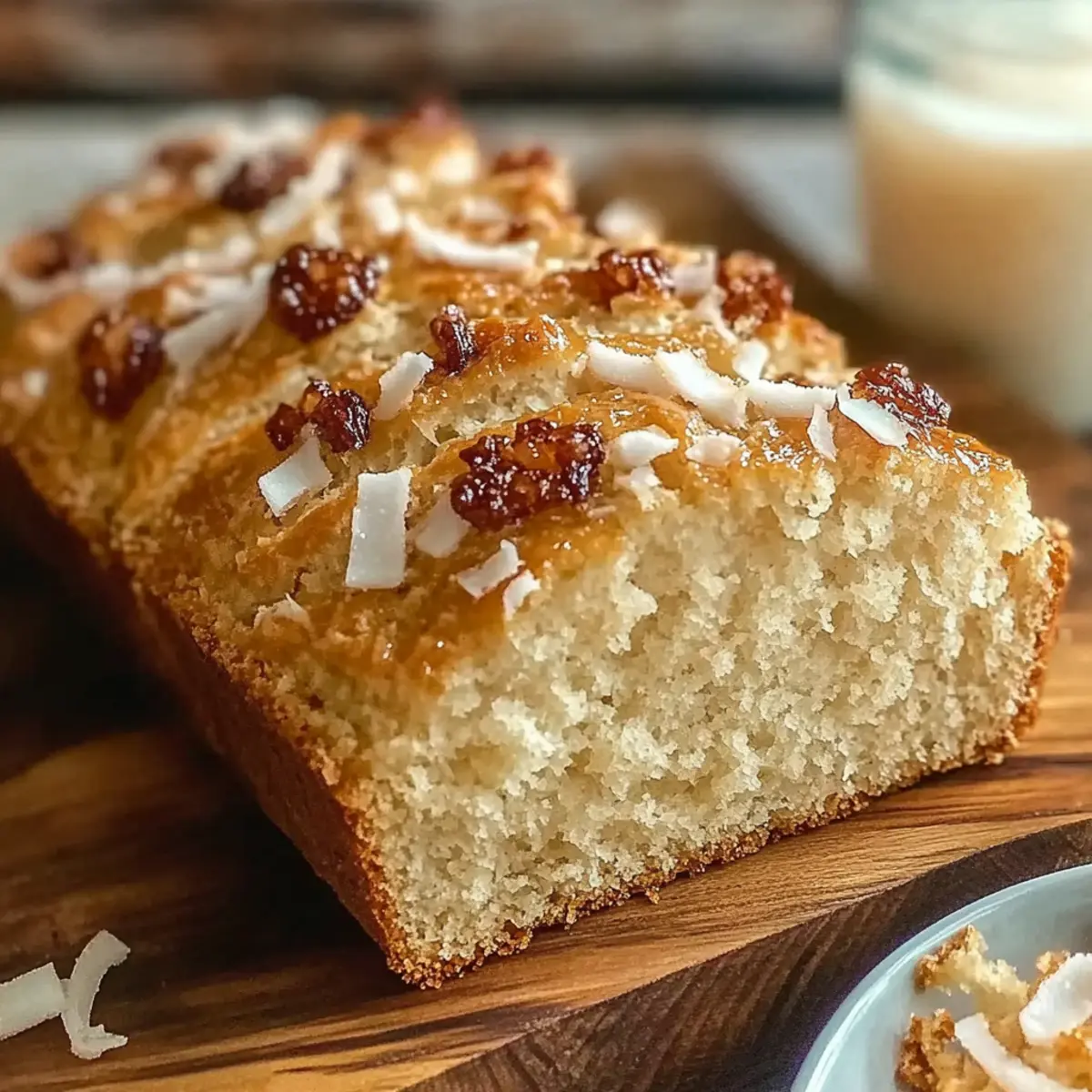 Trinidad Coconut Sweet Bread