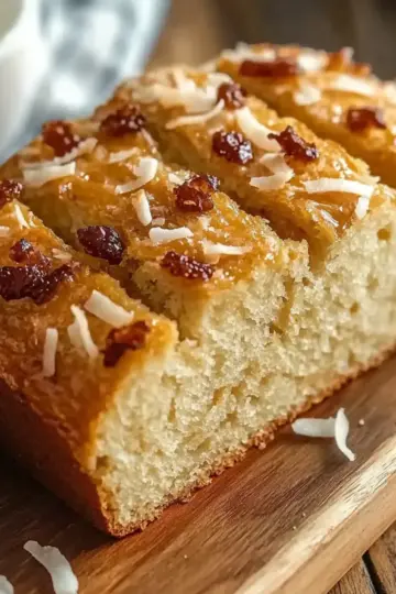 Trinidad Coconut Sweet Bread
