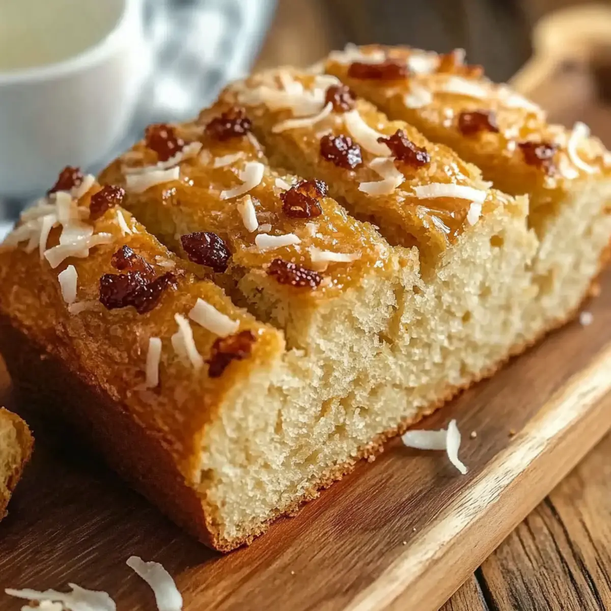 Trinidad Coconut Sweet Bread