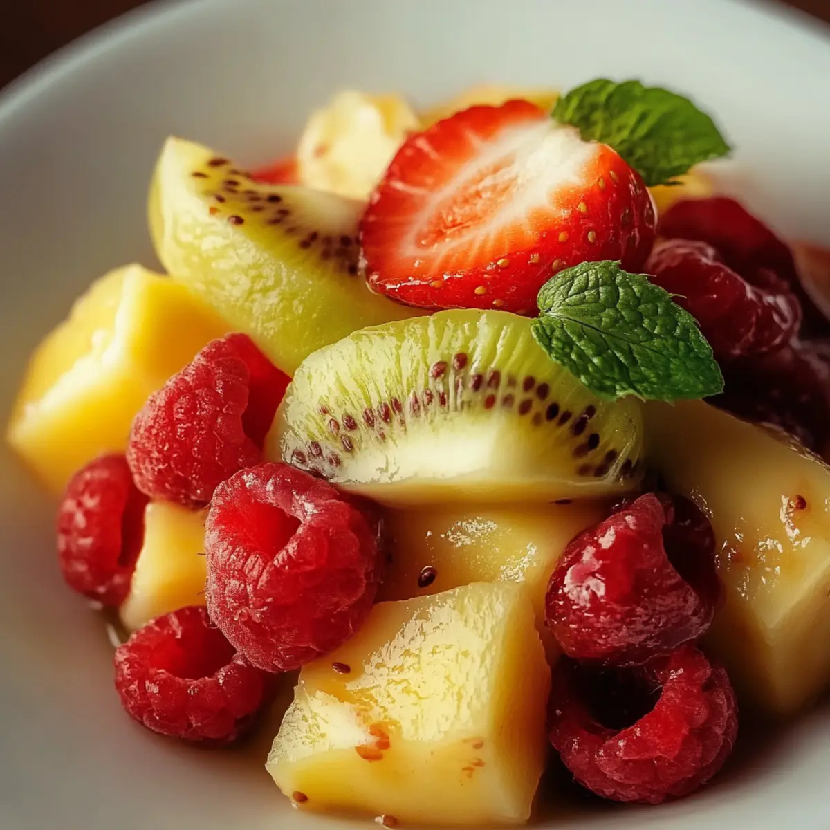 Tropical Fruit Salad with Citrus Zest