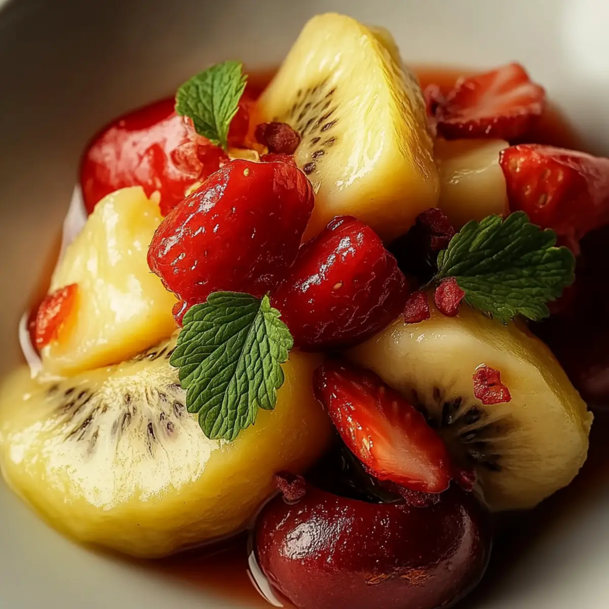 Tropical Fruit Salad with Citrus Zest