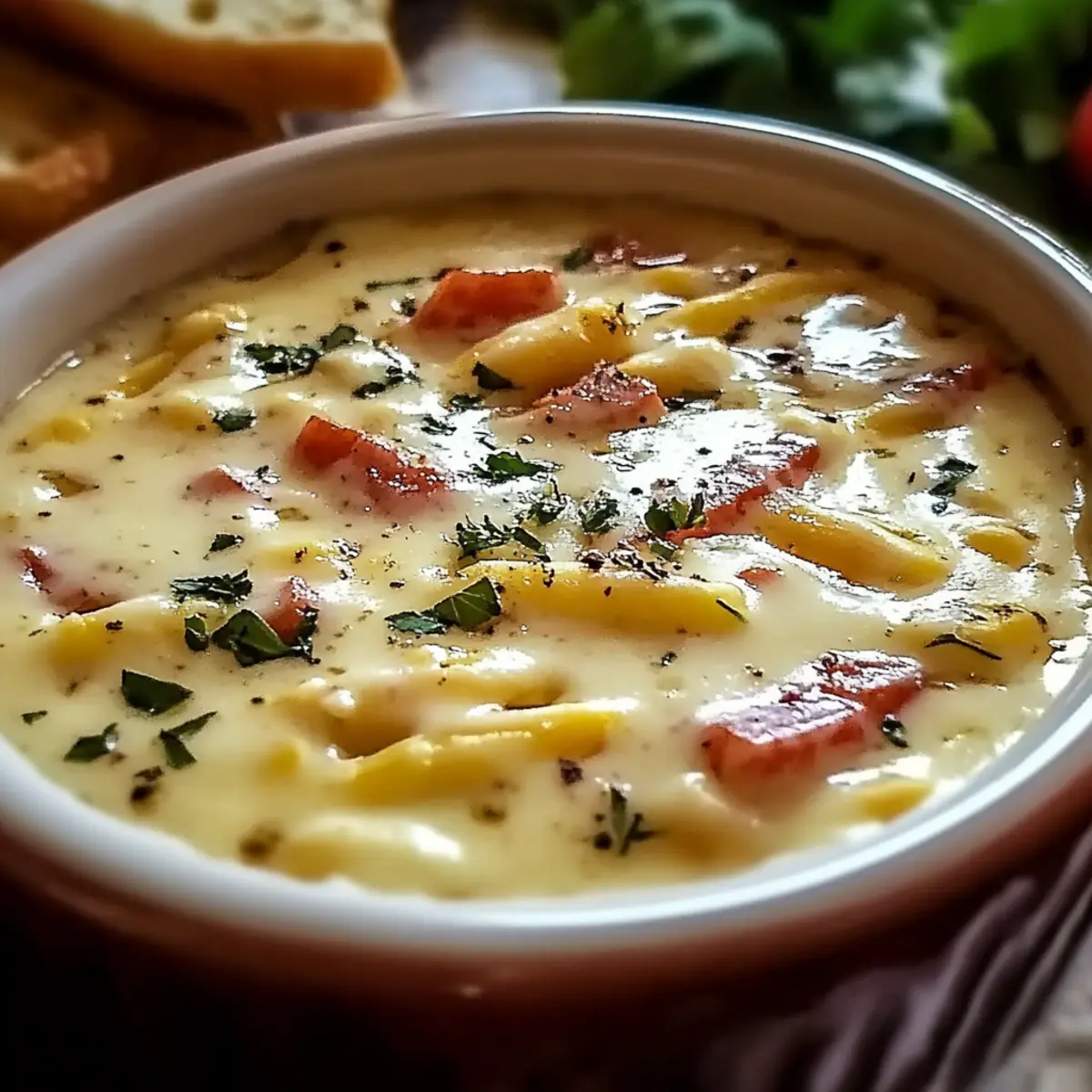 White Lasagna Soup