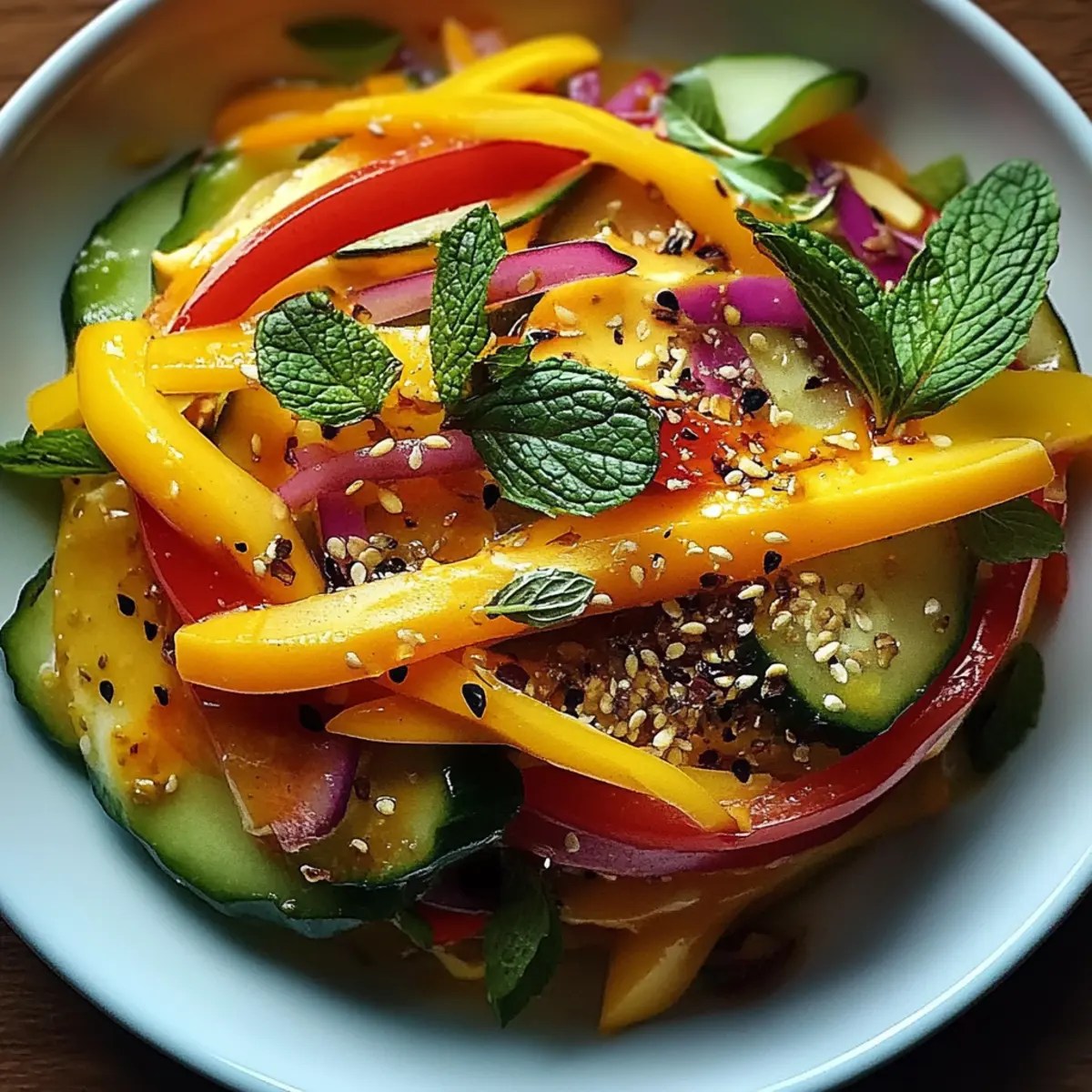 Zesty Thai Mango Salad