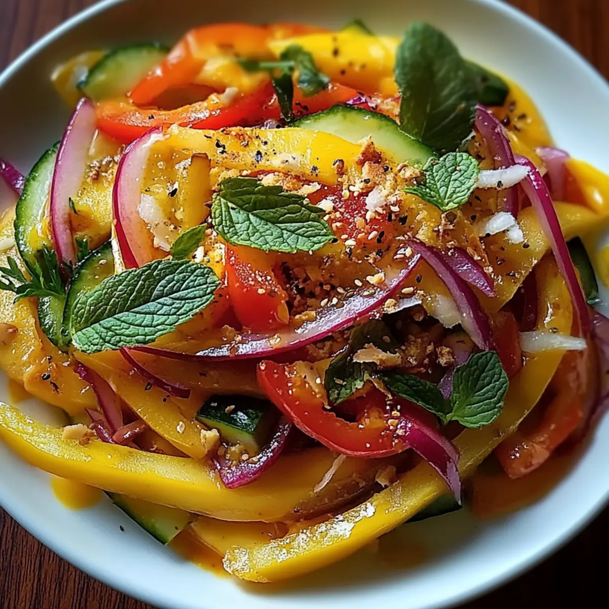 Zesty Thai Mango Salad