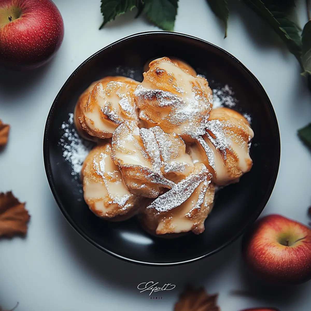 Baked Apple Fritters