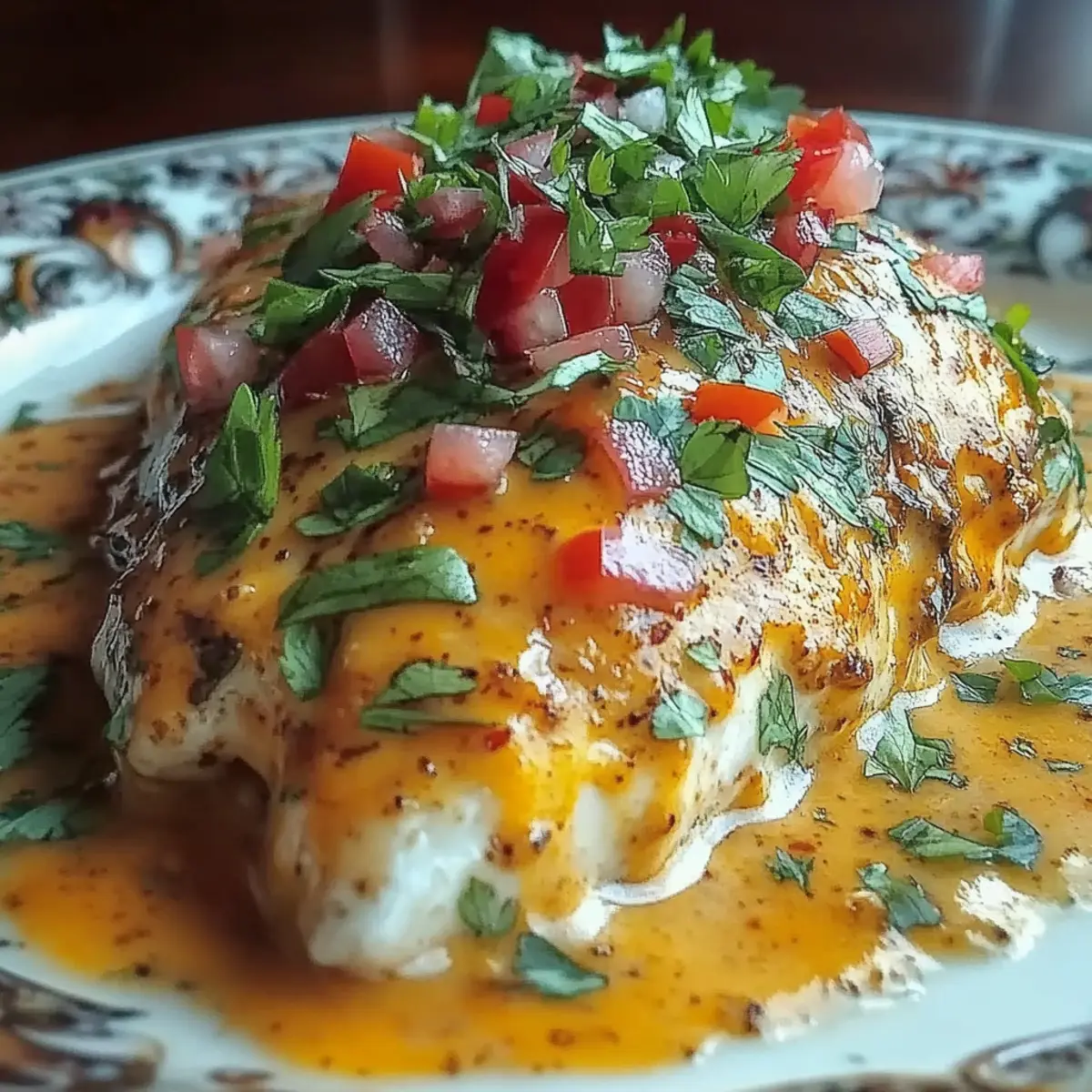 Baked Queso Chicken