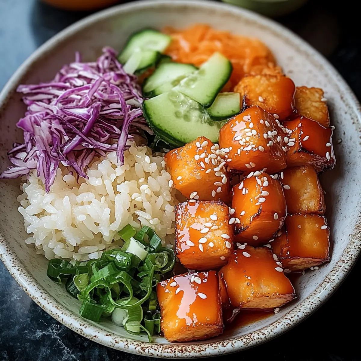 Bang Bang Salmon Bites Bowls