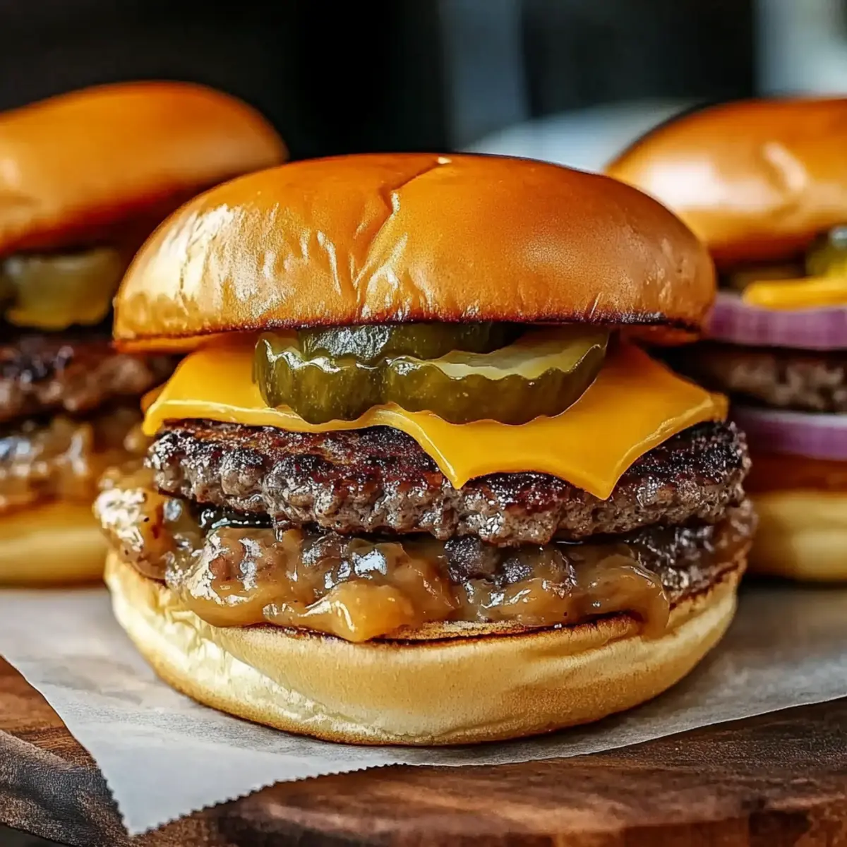 Blackstone Smash Burgers