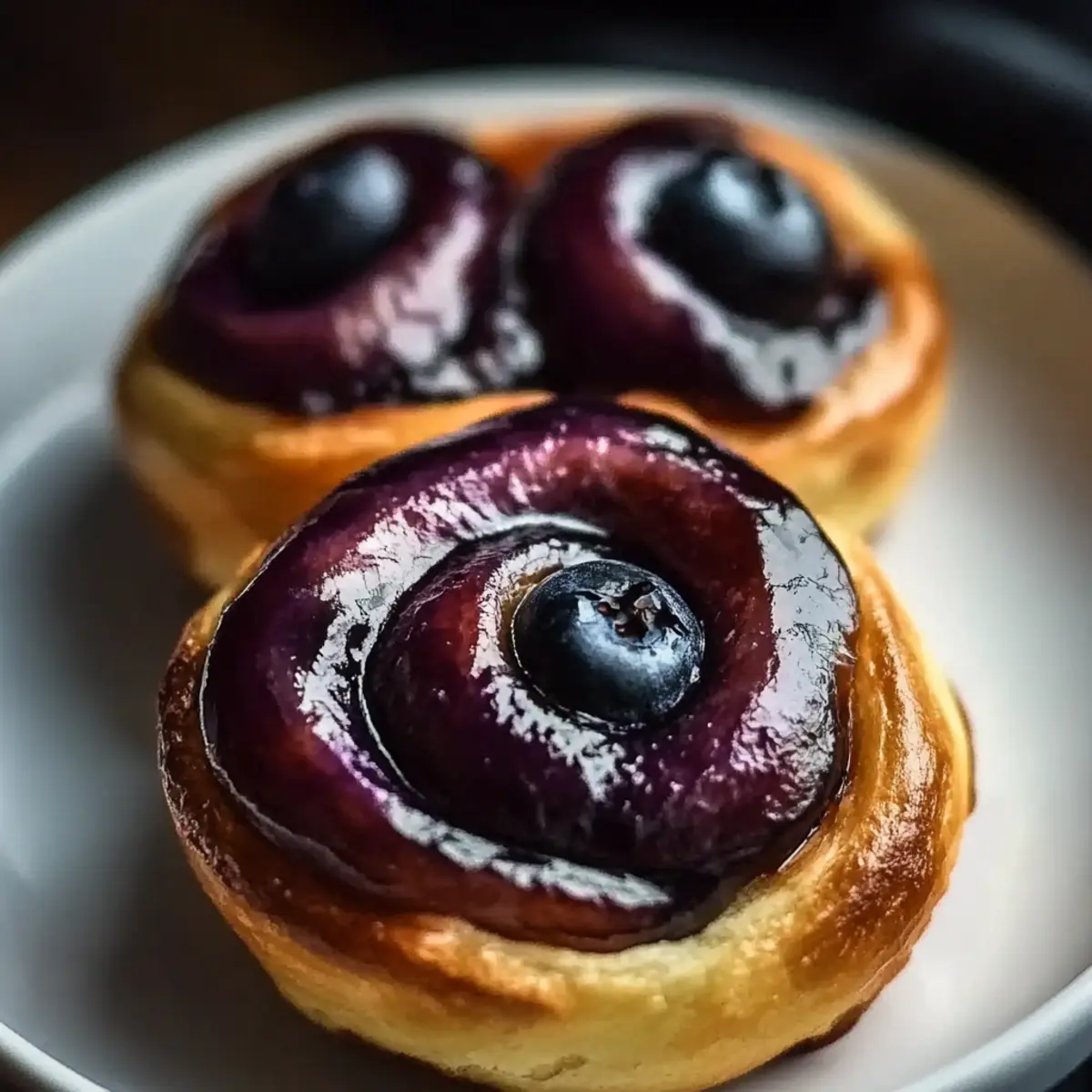 Blueberry Cinnamon Rolls