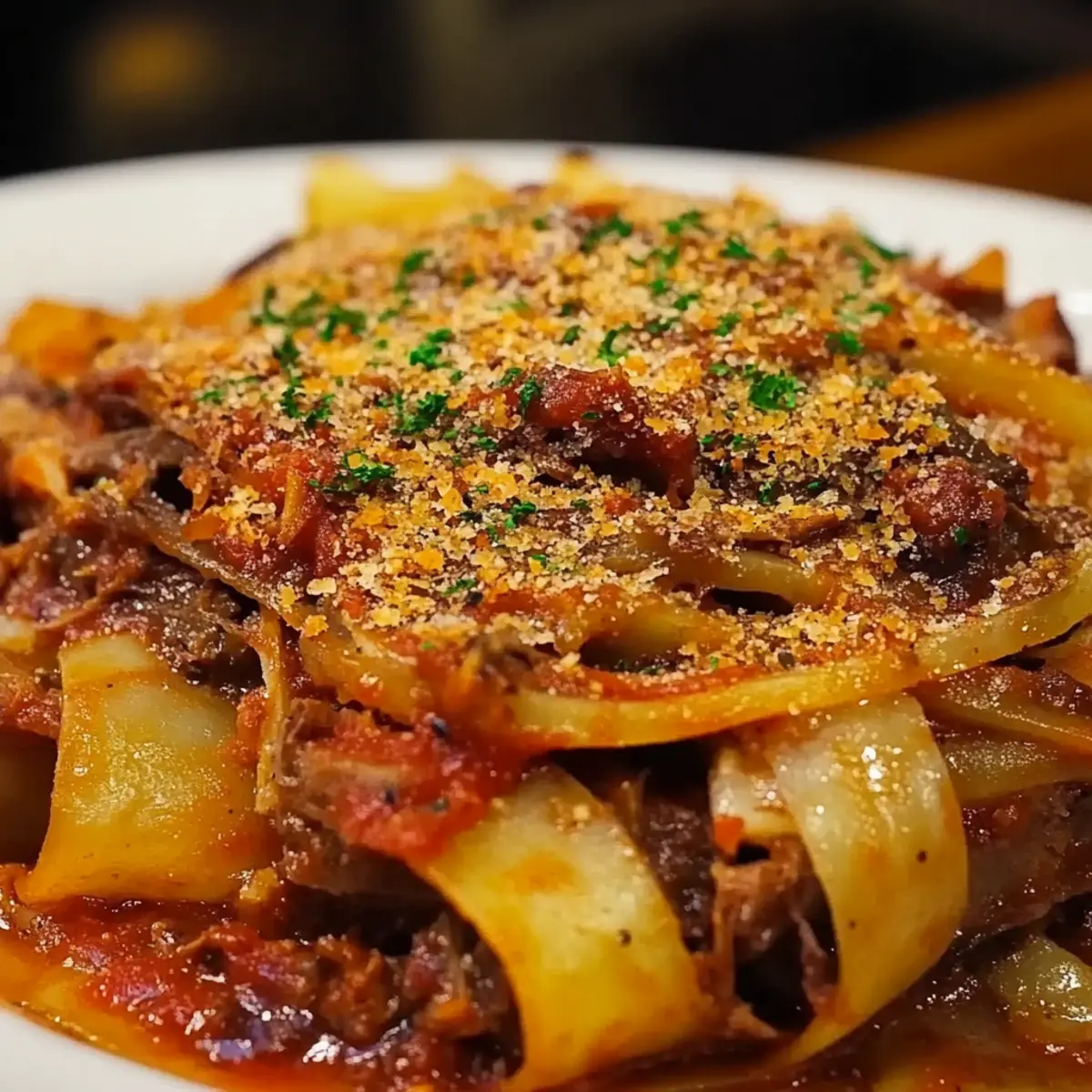 Braised Beef Pasta