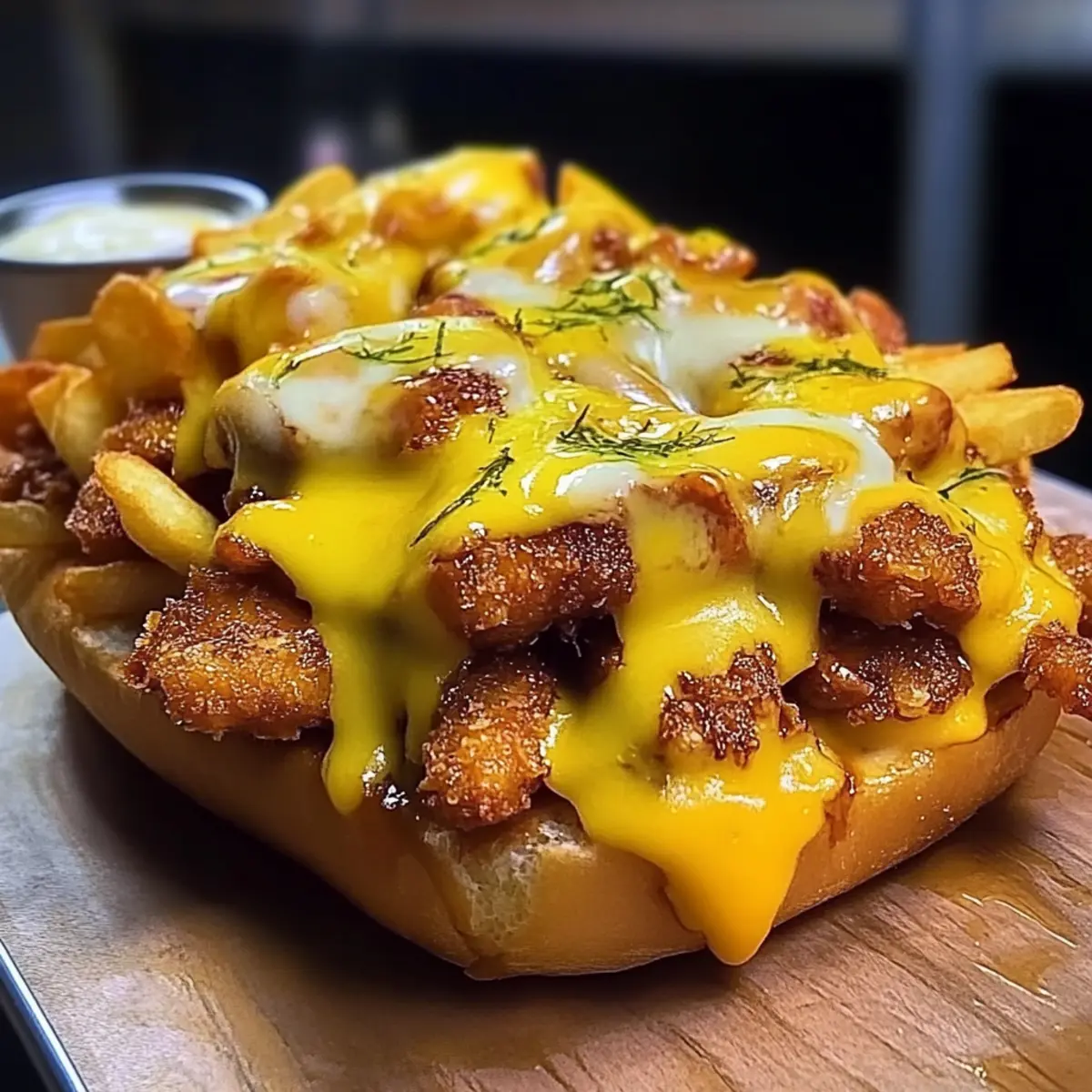 Cheesy Crispy Chicken Fries