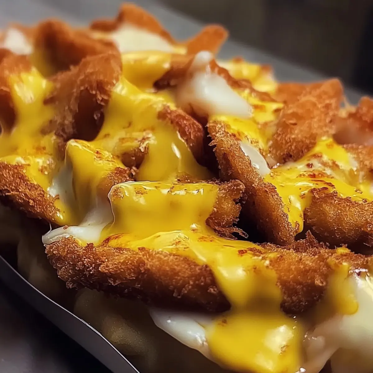 Cheesy Crispy Chicken Fries