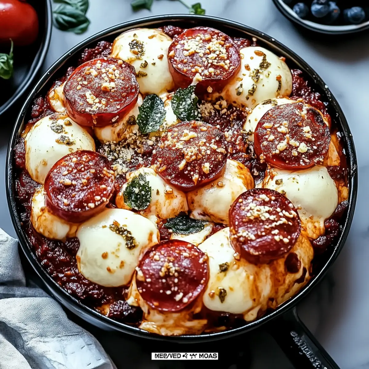 Cheesy Pepperoni Pizza Bombs