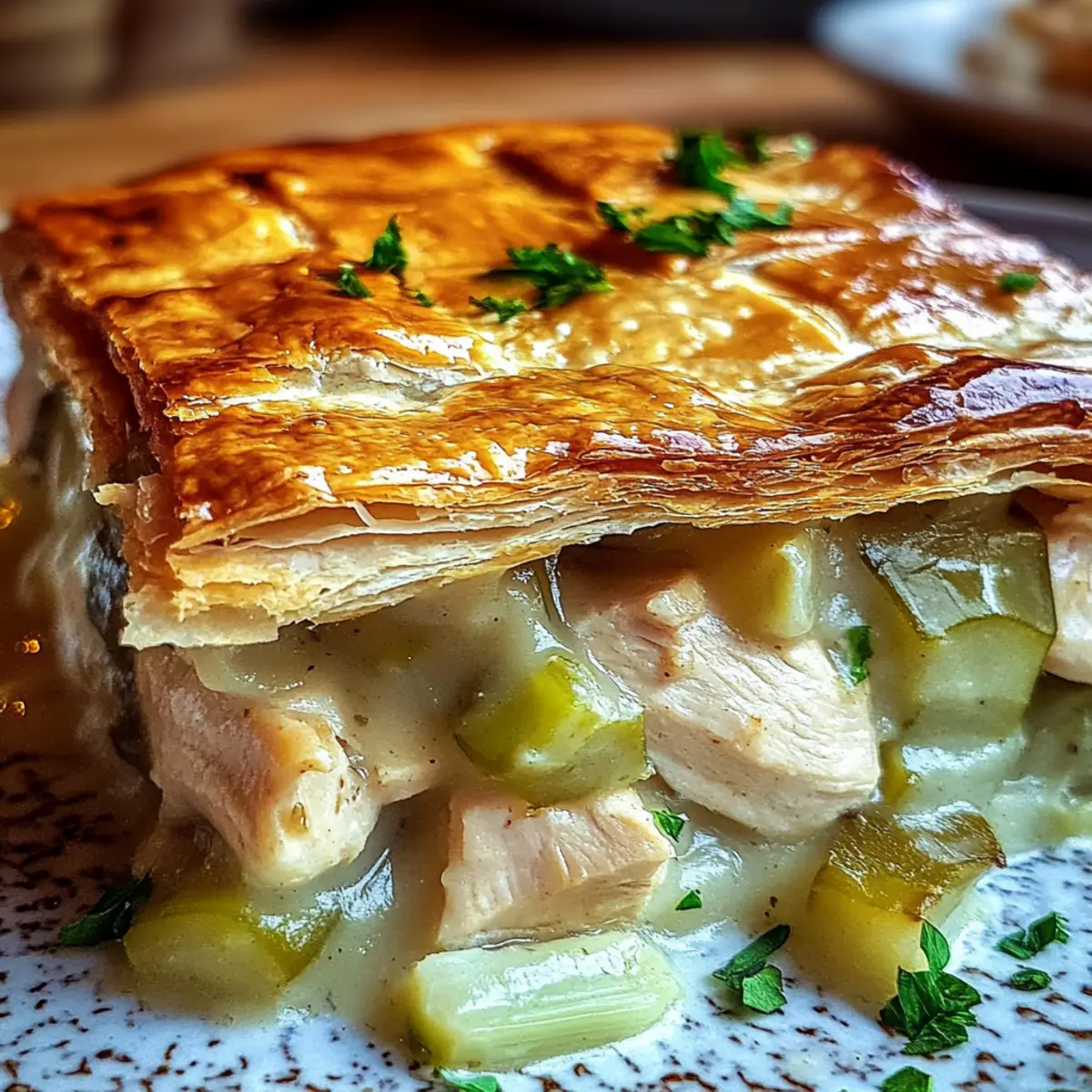 Chicken And Leek Pie