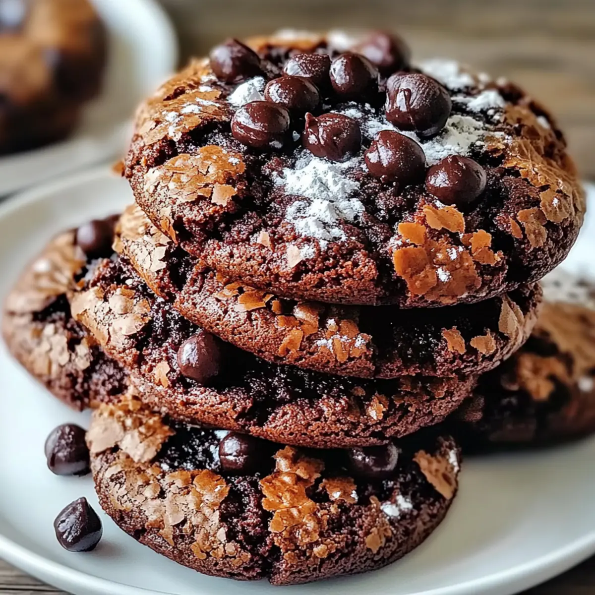 Chocolate Brownie Cookies