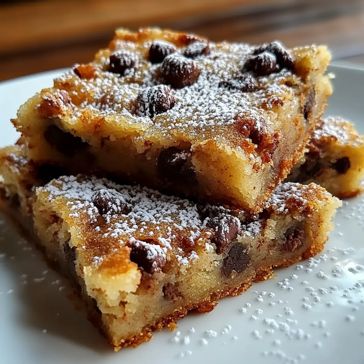 Chocolate Chip Banana Bars