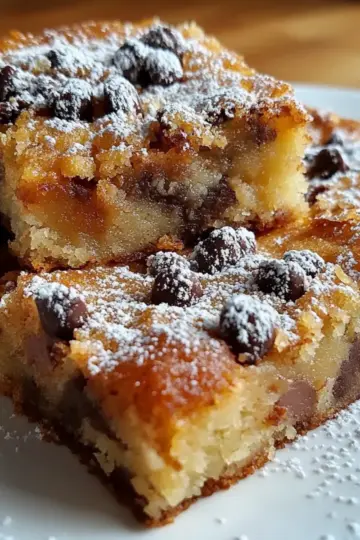 Chocolate Chip Banana Bars