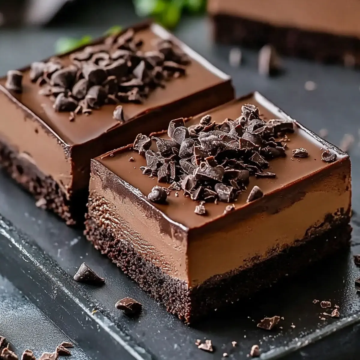 Chocolate Mousse Brownies