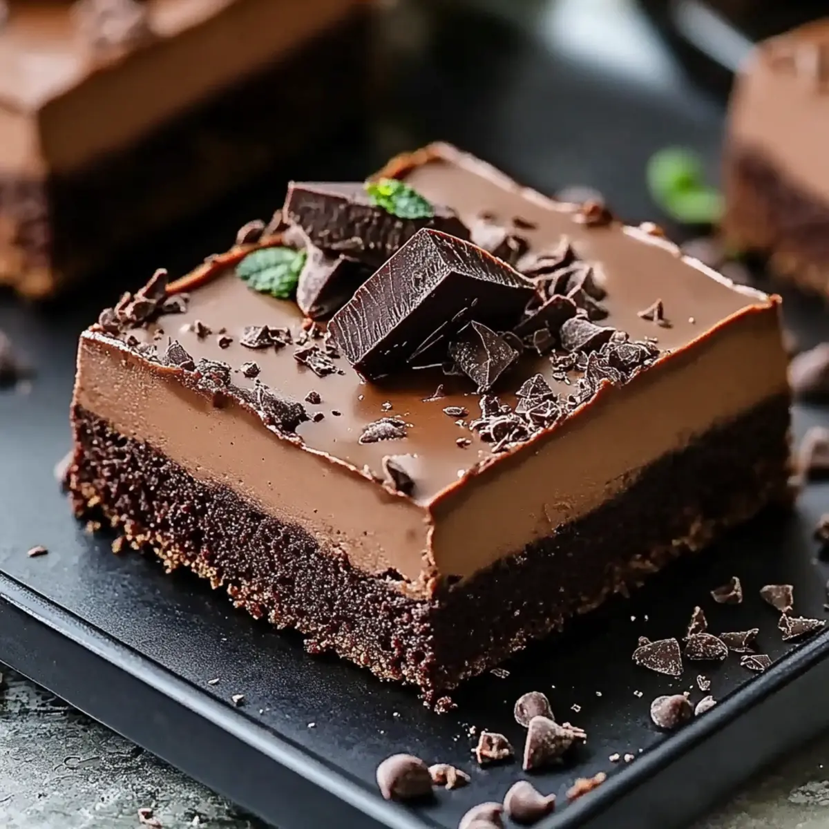 Chocolate Mousse Brownies
