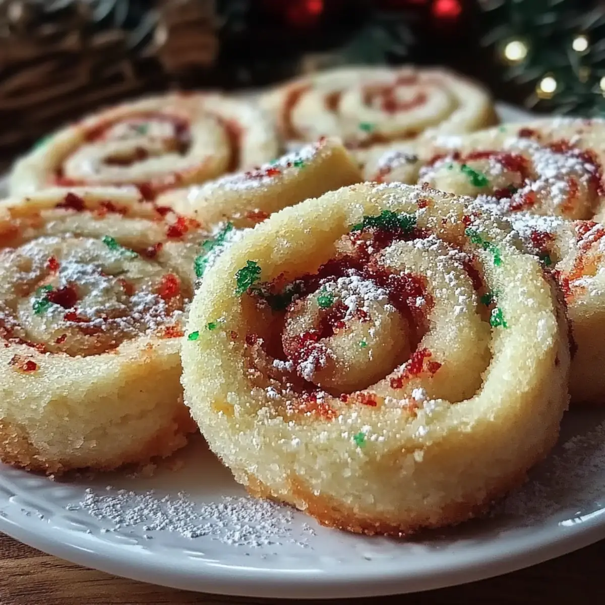 Christmas Pinwheel Cookies