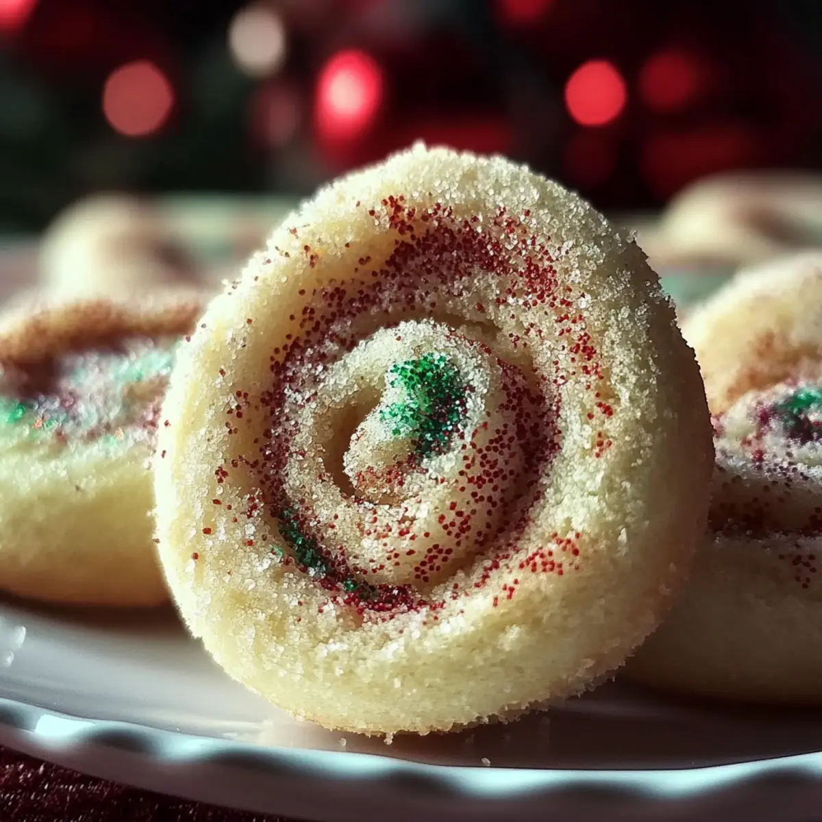 Christmas Pinwheel Cookies
