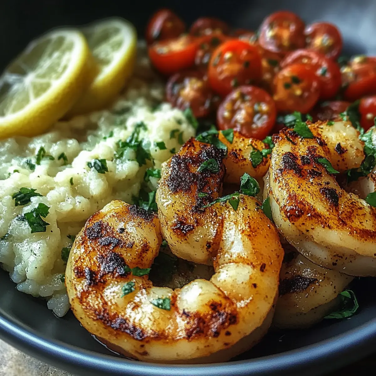 Cilantro Lime Shrimp Bowl