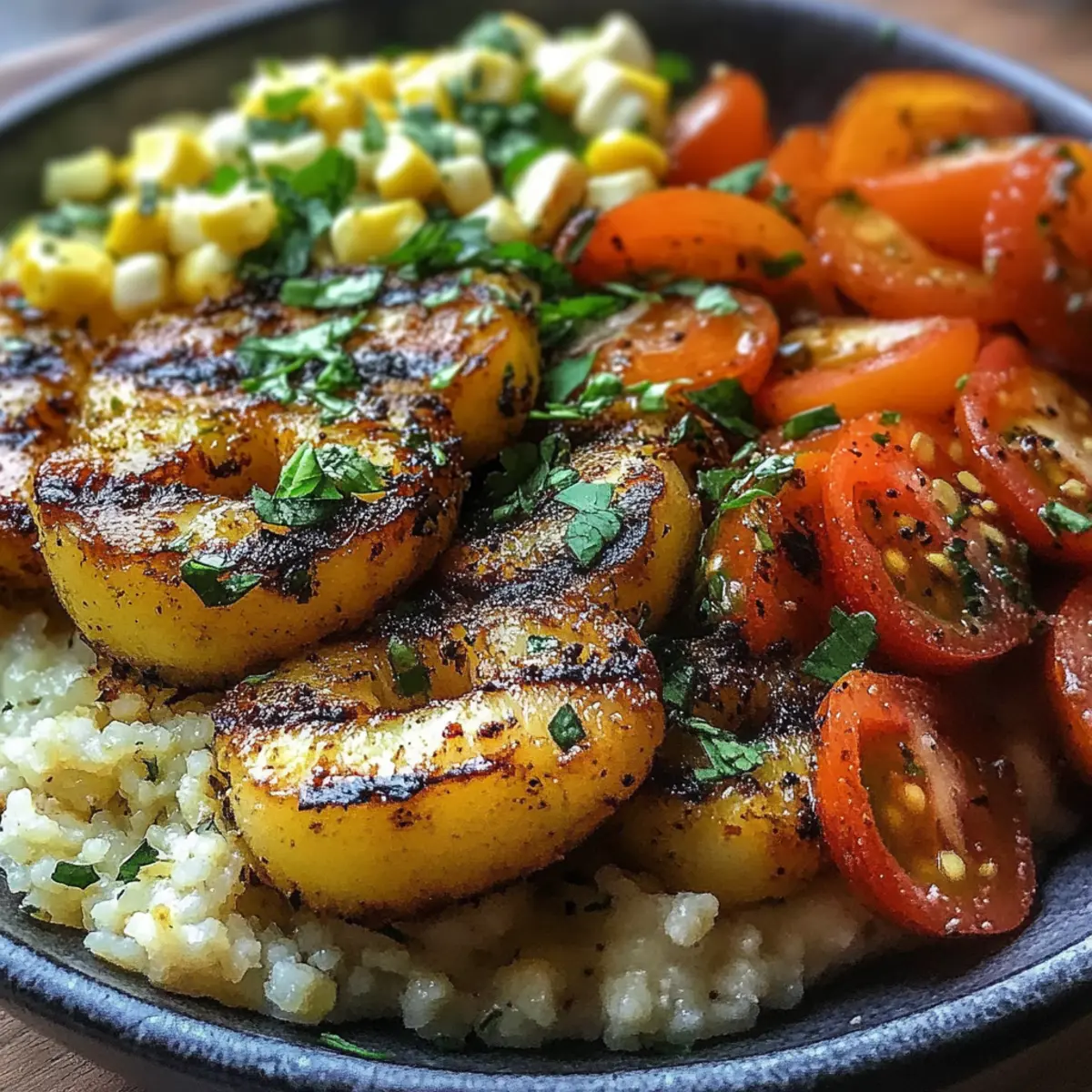 Cilantro Lime Shrimp Bowl
