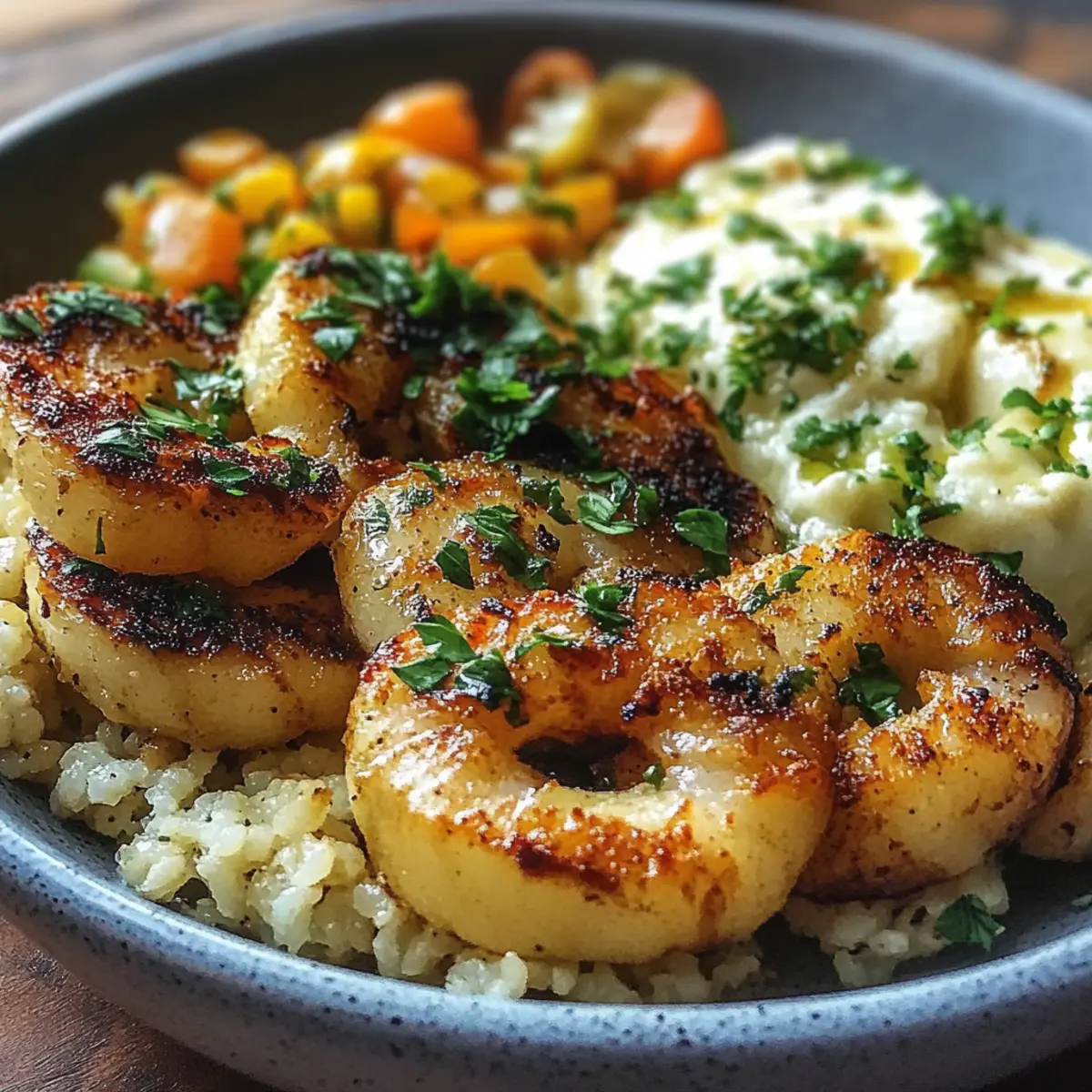Cilantro Lime Shrimp Bowl