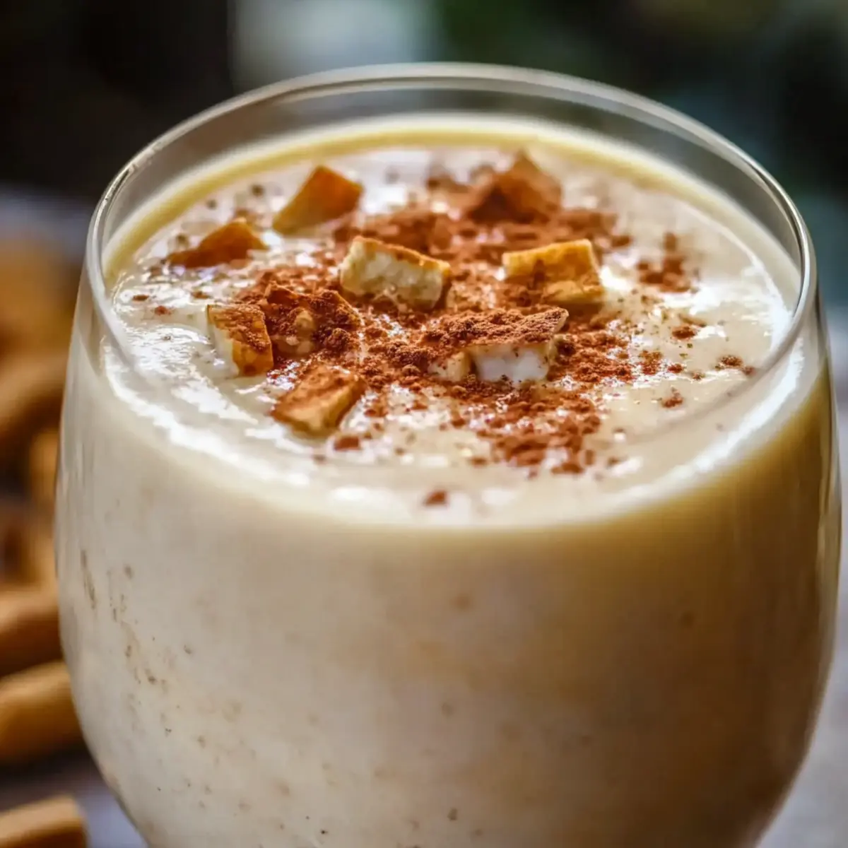 Cinnamon Roll Protein Shake