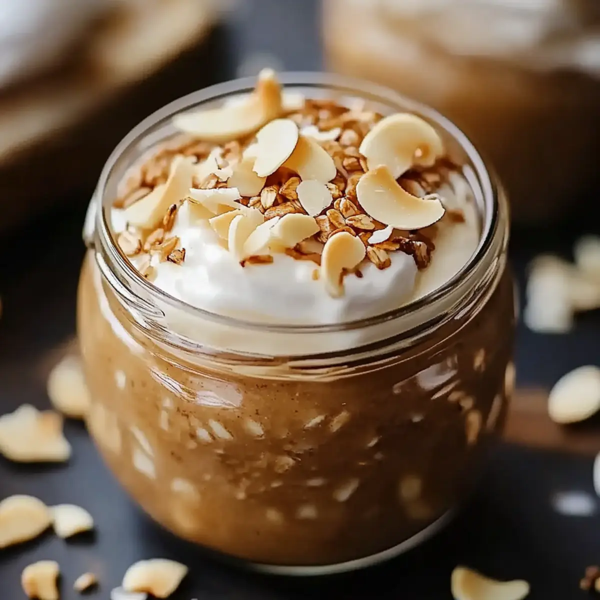 Coconut Cream Pie Overnight Oats