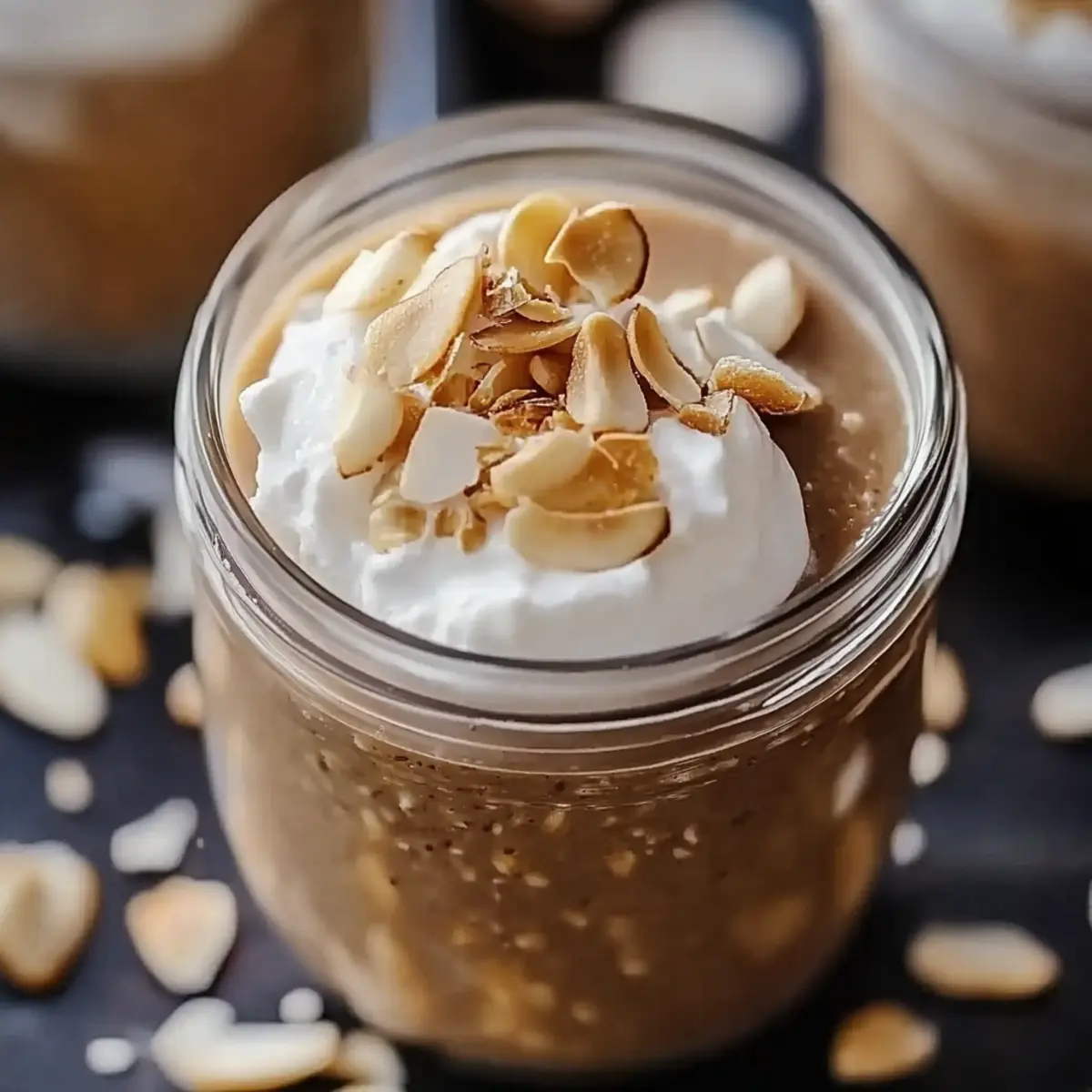 Coconut Cream Pie Overnight Oats