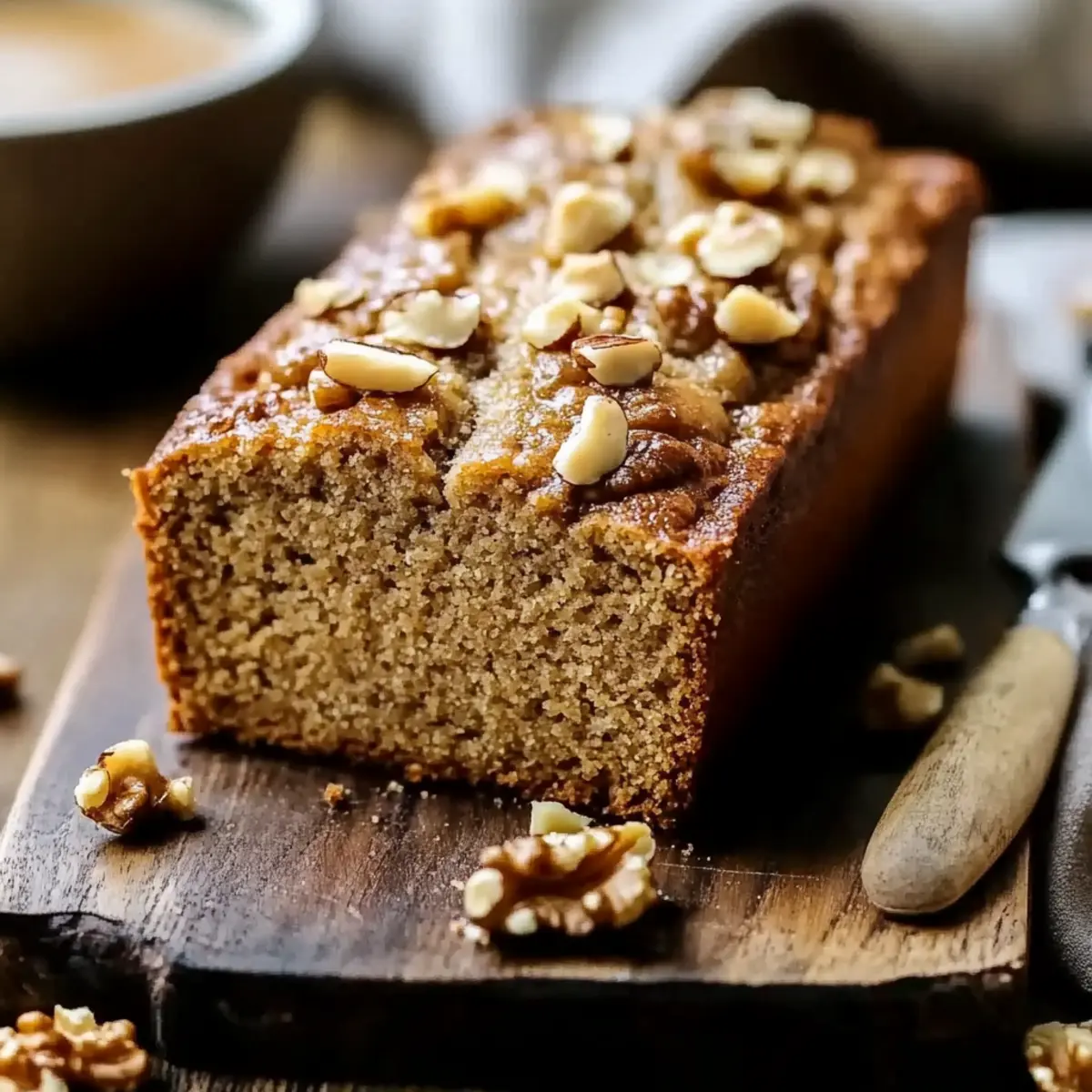 Coffee And Walnut Loaf
