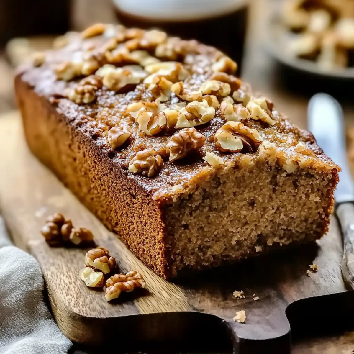 Coffee And Walnut Loaf