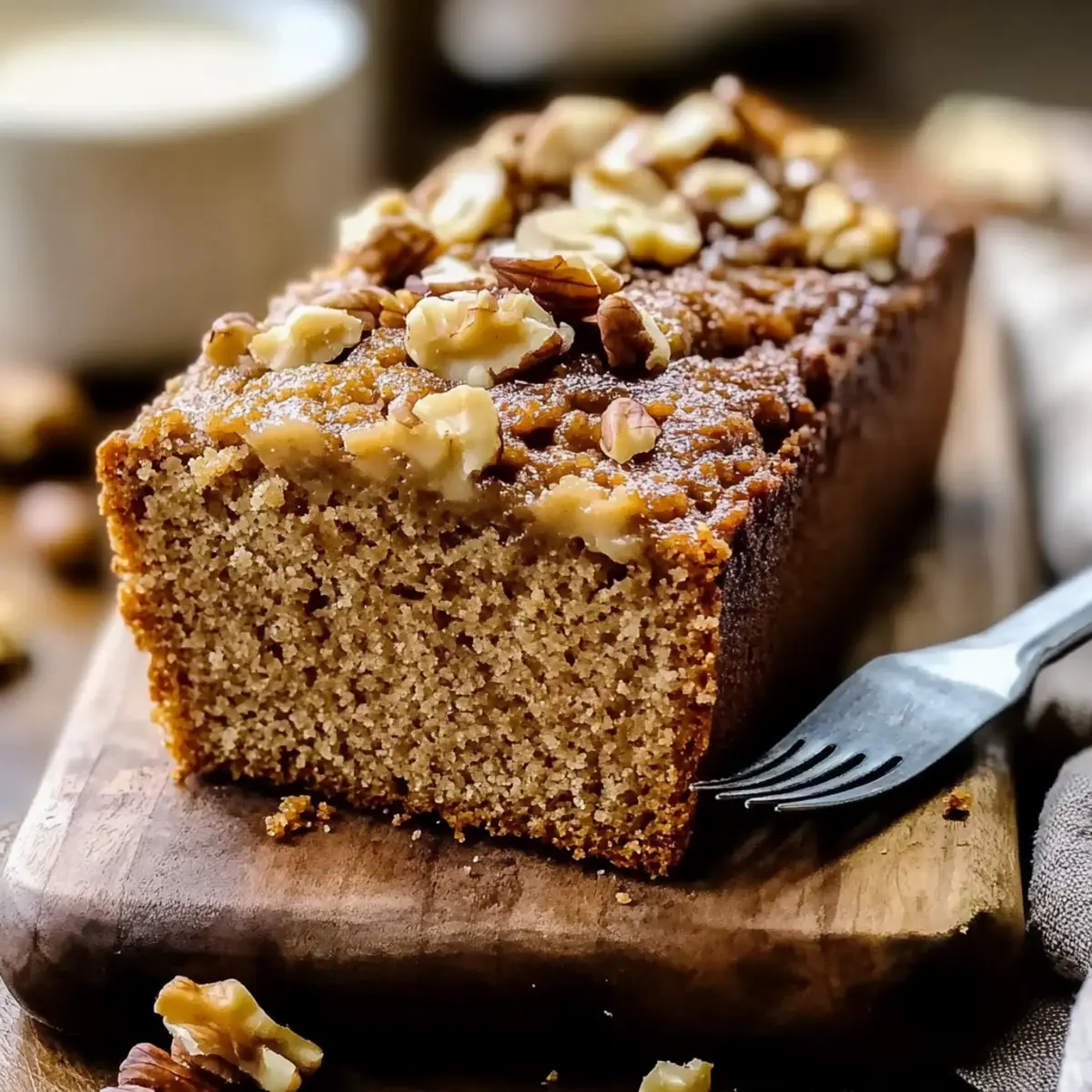 Coffee And Walnut Loaf