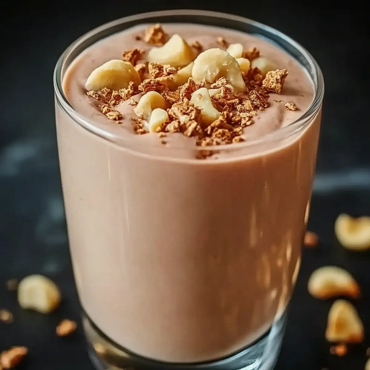 Cottage Cheese Peanut Butter Smoothie