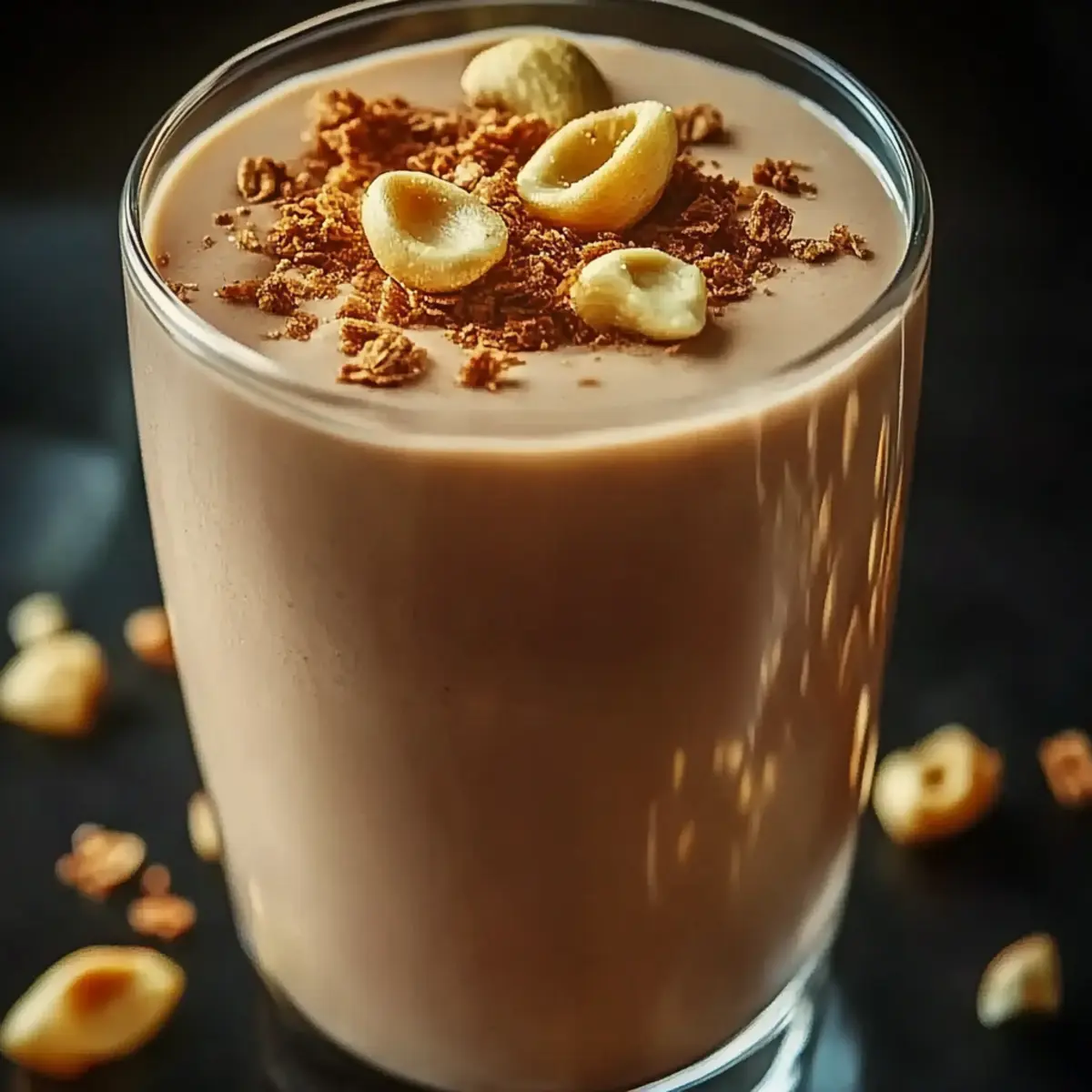 Cottage Cheese Peanut Butter Smoothie