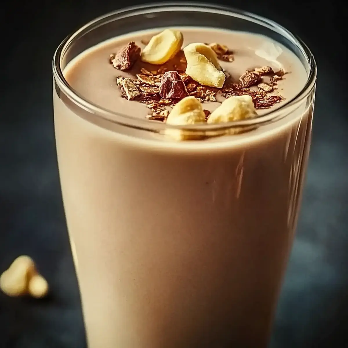 Cottage Cheese Peanut Butter Smoothie