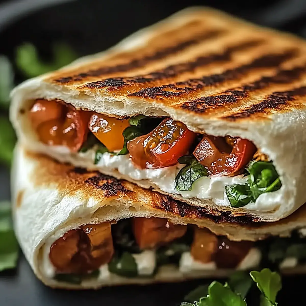 Cottage Cheese Wraps