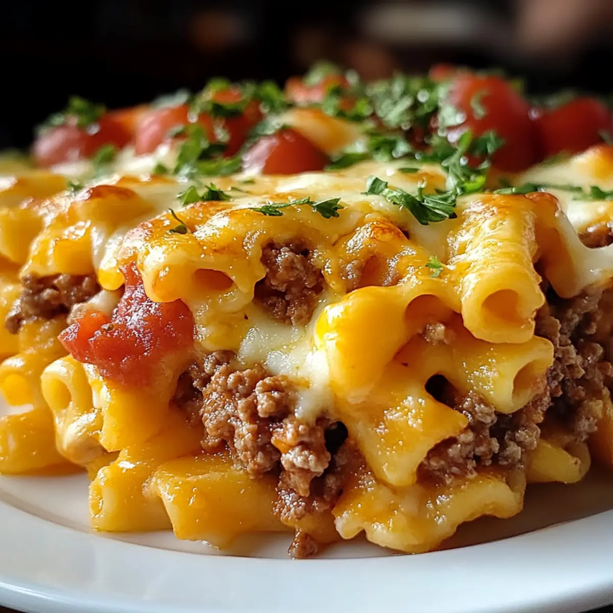 Cozy Mac and Cheese Meatloaf Casserole