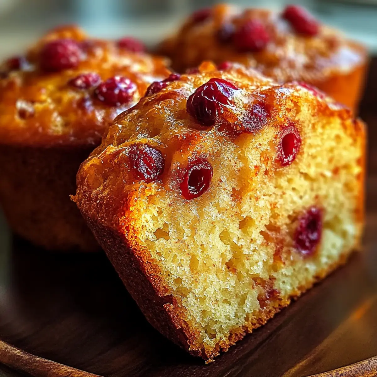 Cranberry Orange Mini Loaves