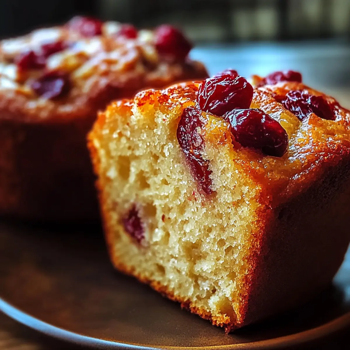 Cranberry Orange Mini Loaves