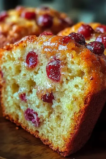 Cranberry Orange Mini Loaves