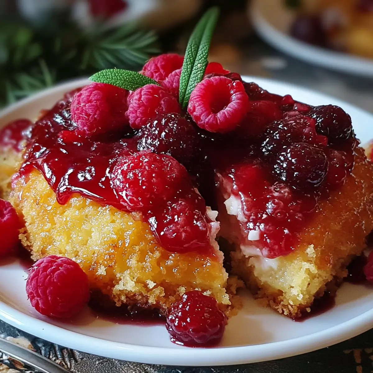 Cranberry Pineapple Upside-Down Cake
