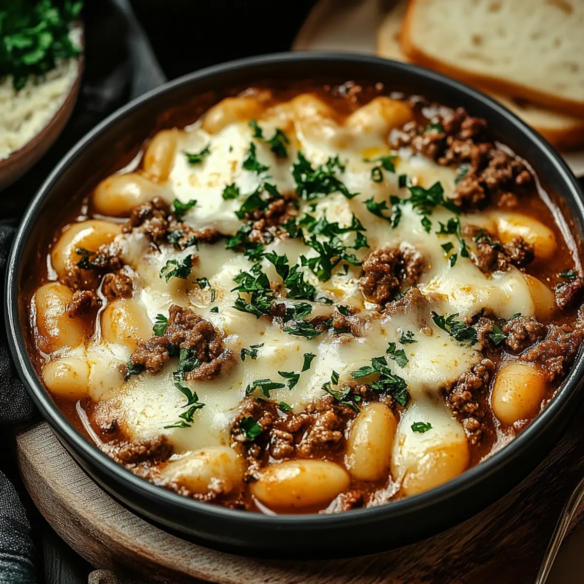 Creamy Beef and Shells