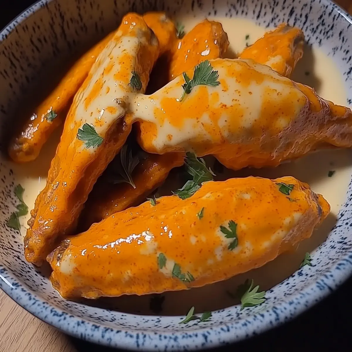 Creamy Buffalo Wings