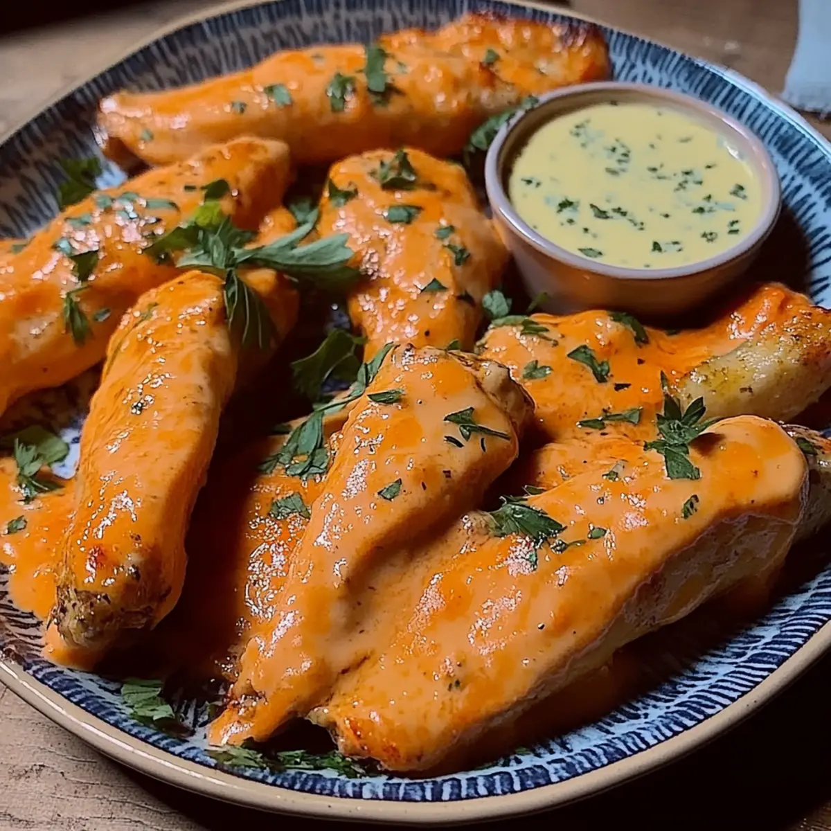 Creamy Buffalo Wings