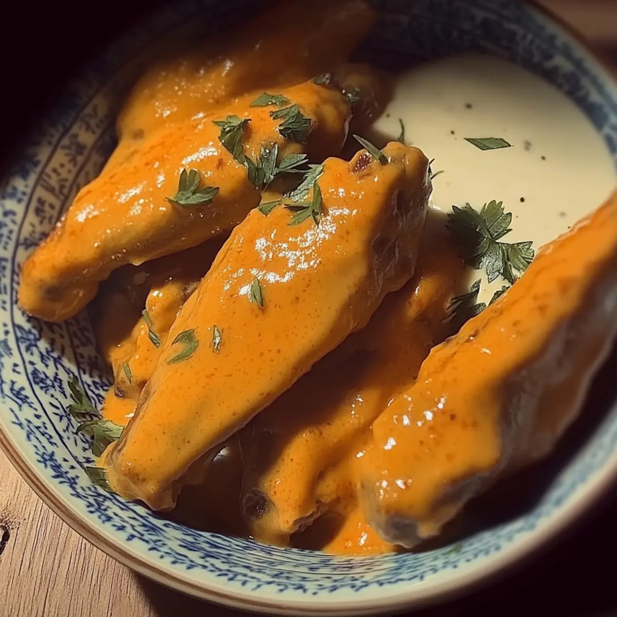 Creamy Buffalo Wings