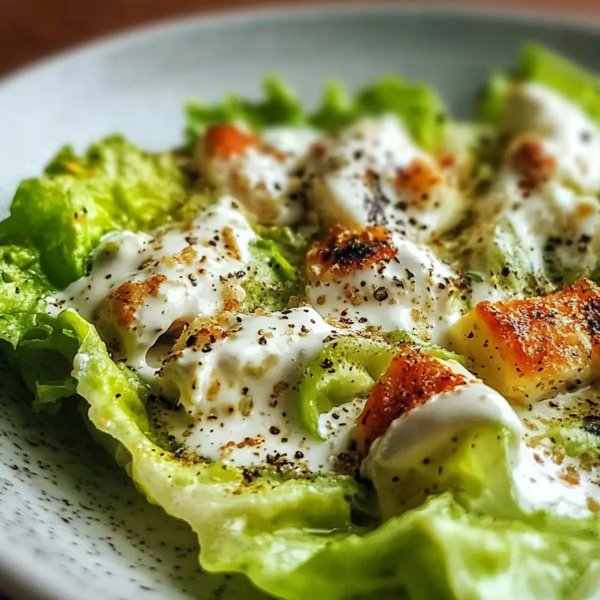 Creamy Greek Yogurt Caesar Dressing