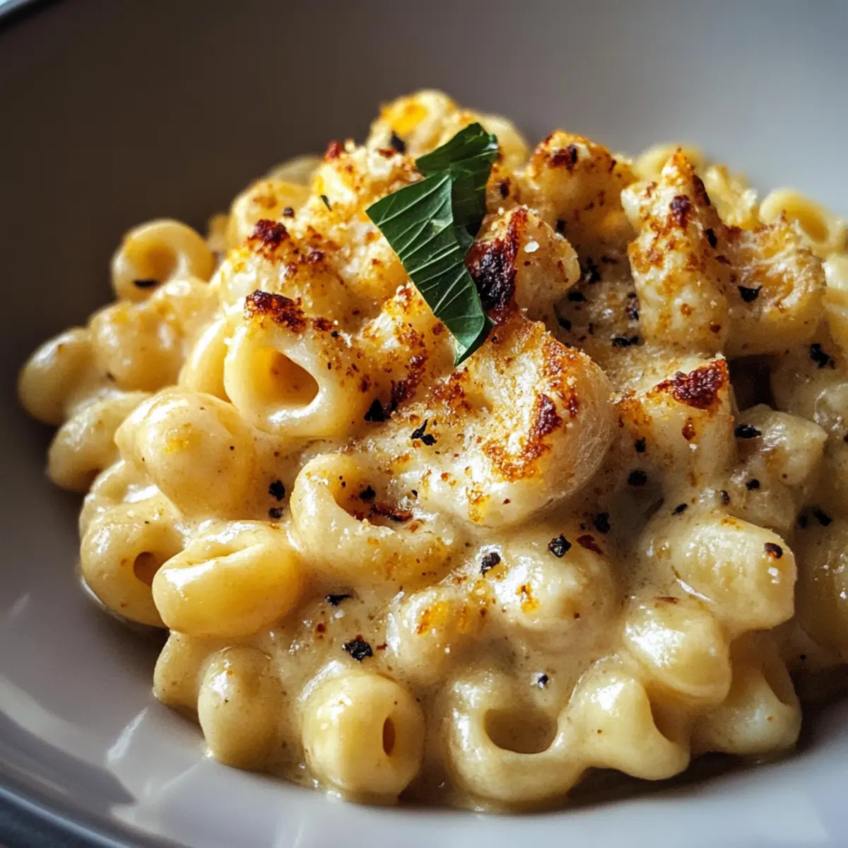 Creamy Honey Pepper Chicken Mac and Cheese
