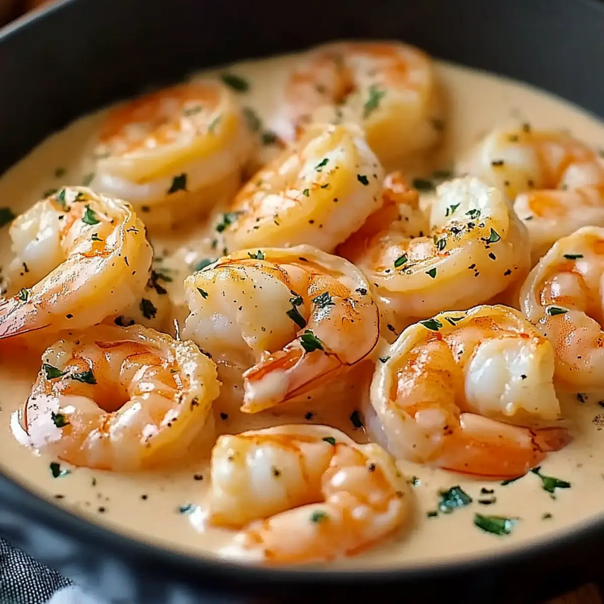 Creamy Shrimp Newburg